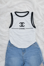 کراپ تاپ chanel