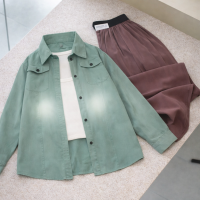 شومیز کتان رادو
