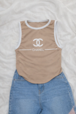 کراپ تاپ chanel