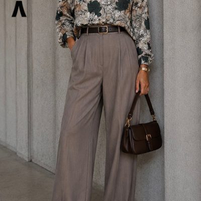 شومیز ساتن طرحدار