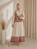 ست کت+سارافون بلند طرحدار لینن(5492)