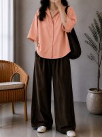 شومیز یقه شکاری