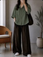 شومیز یقه شکاری