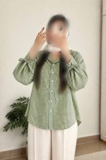 شومیز آستین گره