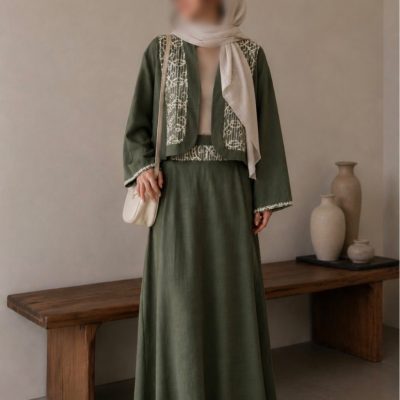 ست کت دامن سنتی