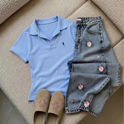 پلوشرت گلدوزی polo