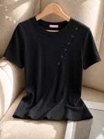 تیشرت یقه گرد آزاده