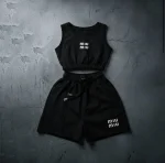 ست تاپ شورتک miu miu