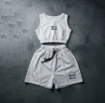 ست تاپ شورتک miu miu