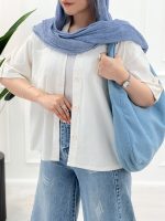 شومیز کوتاه مرجان