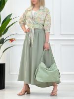 شومیز جلوگره آبرنگی