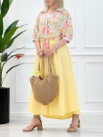 شومیز جلوگره آبرنگی