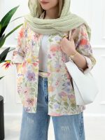 شومیز مانتویی آدلیا