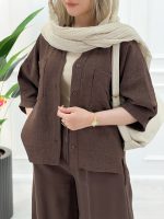 شومیز مانتویی روشا