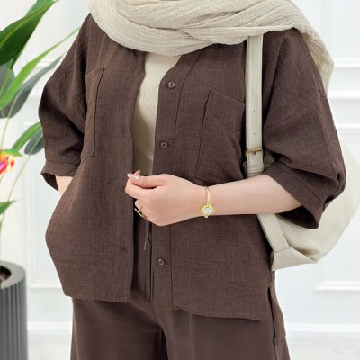شومیز مانتویی روشا