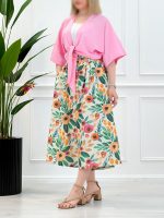 شلوار واید چاپی