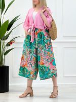 شلوار واید چاپی