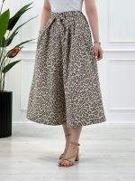 شلوار واید چاپی