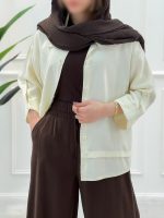 شومیز مانتویی پیله‌دار