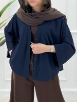 شومیز مانتویی یقه هفت