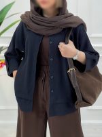 شومیز مانتویی پیله‌دار