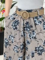 شلوار بگ طرحدار زنانه گلرخ