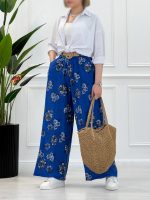شلوار بگ طرحدار زنانه گلرخ