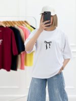 تیشرت دخترانه پاپیونی ماهرخ