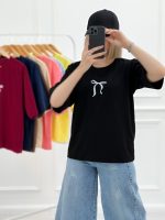 تیشرت دخترانه پاپیونی ماهرخ