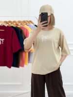 تیشرت دخترانه پاپیونی ماهرخ