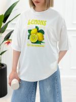 تیشرت لانگ چاپی سارن