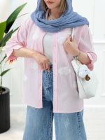 شومیز یقه‌دار ابر
