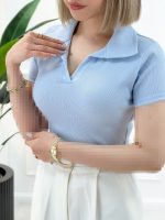 تیشرت یقه‌دار شکاری