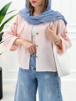 شومیز دو جیب حصیری