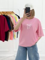 تیشرت دخترانه پاپیونی ماهرخ