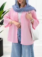 شومیز مانتویی بغل چاک سوگند