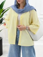 شومیز مانتویی بغل چاک سوگند