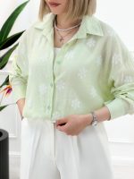 شومیز مانتویی گلشن