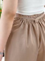 شلوار بگ دخترانه کمربندی
