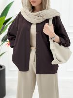 شومیز مانتویی لینن ژاله