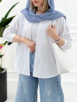 شومیز جلو دکمه آیدا