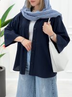 شومیز مانتویی آهو