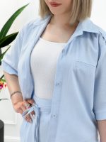 شومیز دامن پایین ریش