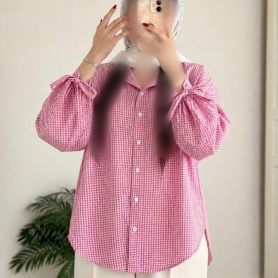 شومیز آستین گره
