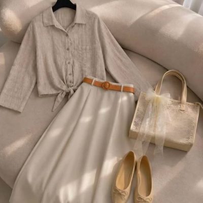 شومیز گره ای لونا