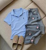 پلوشرت گلدوزی polo