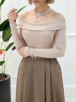 بلوز یقه قایقی